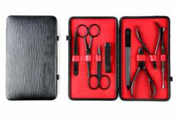 Czech & Speake Black & Red Limited-Edition Manicure Set, £336